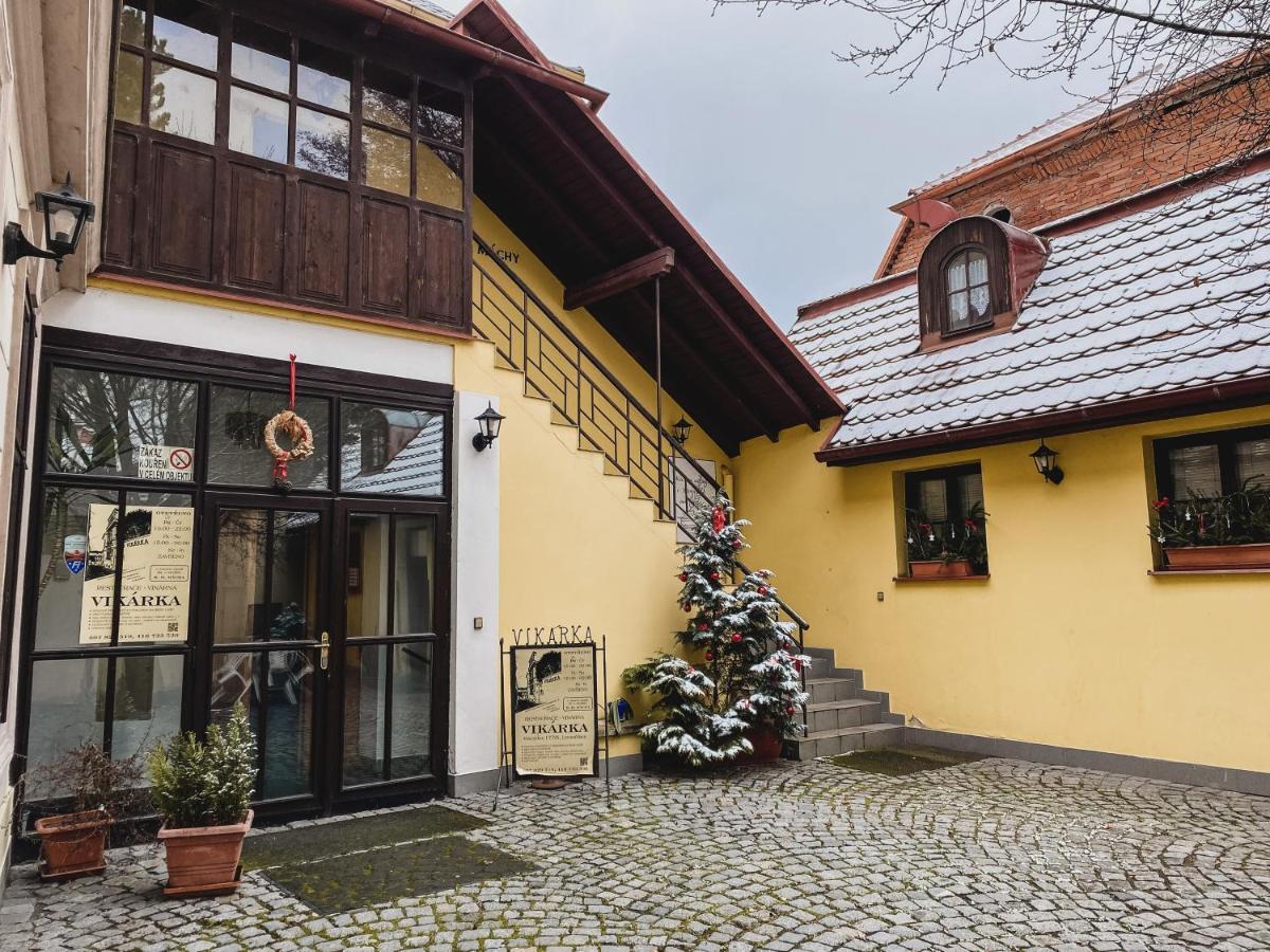 Hotel Vinarna Vikarka Litoměřice Exteriér fotografie